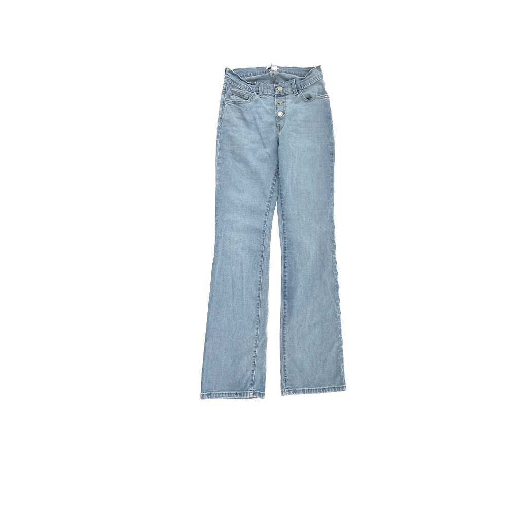 Forever 21 Button Fly Bootcut Women's size 27 Medium Blue Denim Jeans
